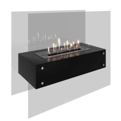 Настольный биокамин Firezo Mobile Vetro Mini, стандарт